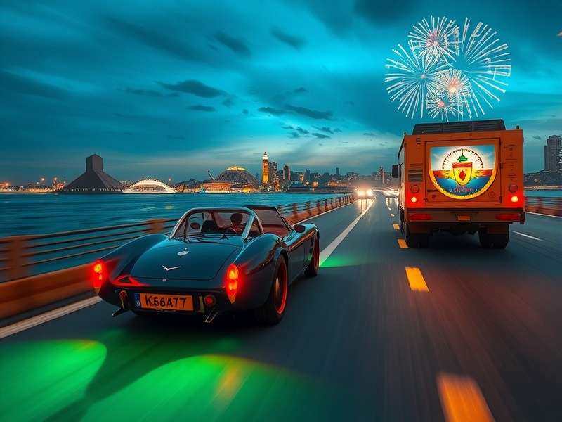 Horizon Speedster Diwali event with fireworks
